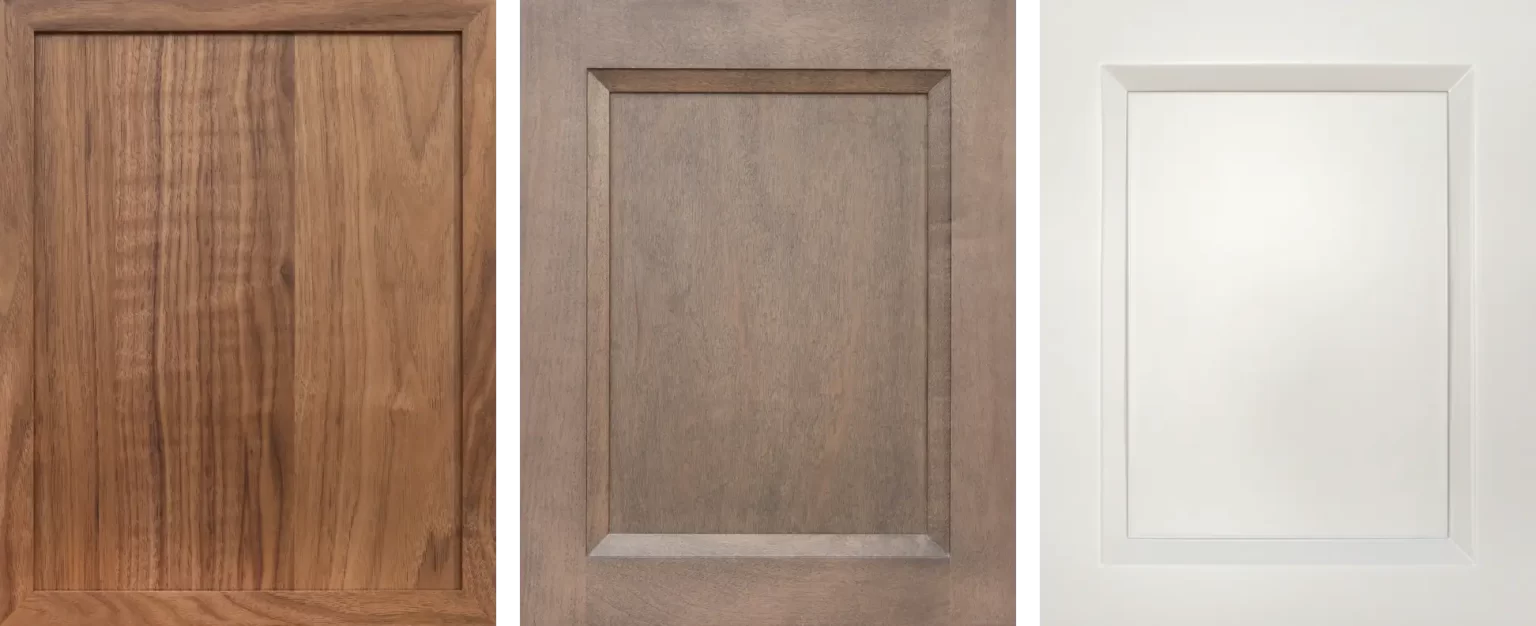 Portes darmoires en bois franc Portes d'armoires en bois franc
